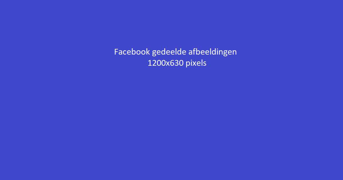 Facebook Bannerformaten Wat Zijn De Formaten Voor Facebook